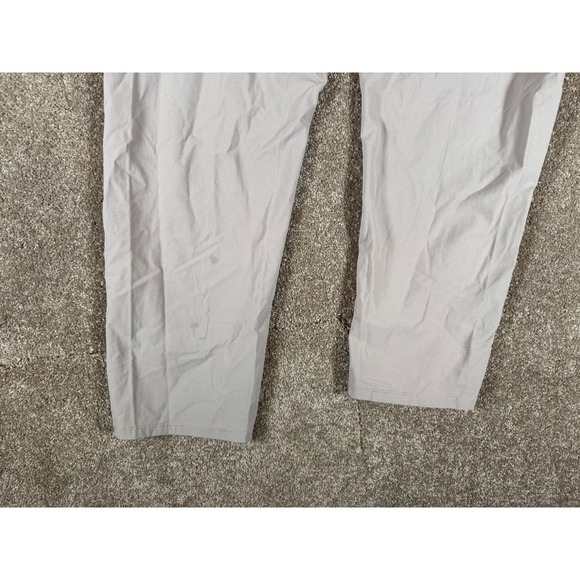 Western Rise Classic Fit Chinos Khaki Tan Pants Mens Size 36x30 - Picture 12 of 14